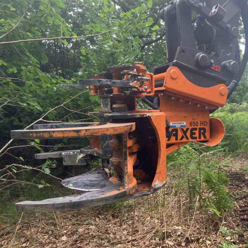 Axer 650K HD fældehoved med fast kniv - Image 4