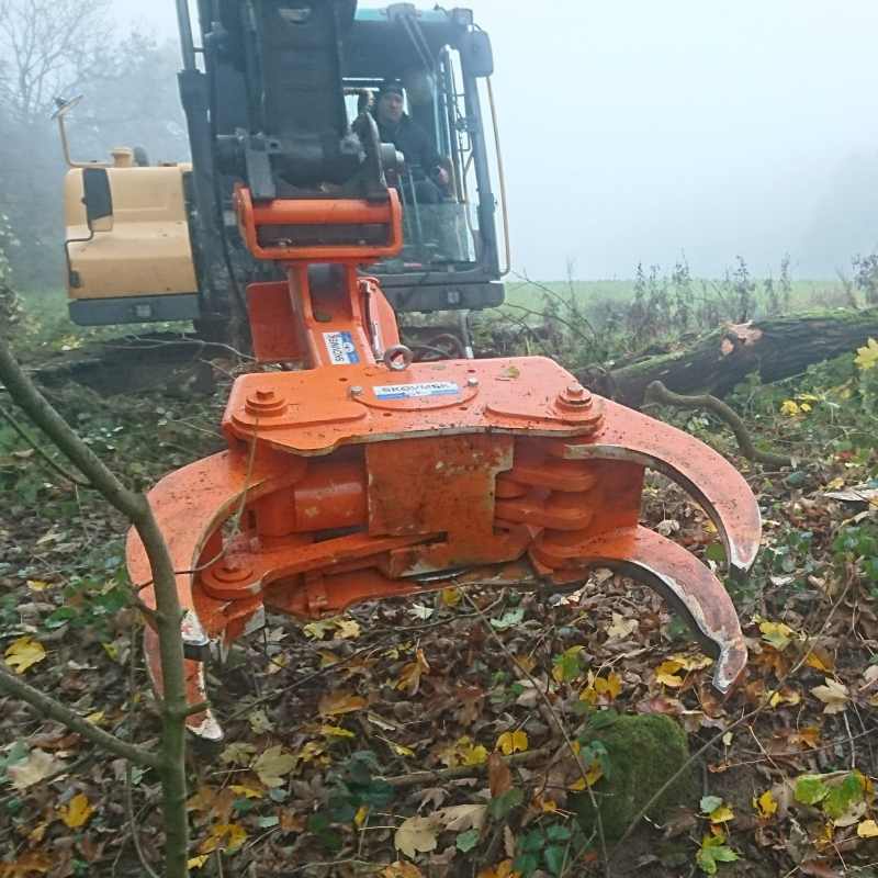 Axer 800L HD fældehoved med tilbagetrækkelig kniv - Image 2