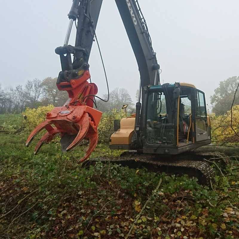 Axer 800L HD fældehoved med tilbagetrækkelig kniv - Image 5