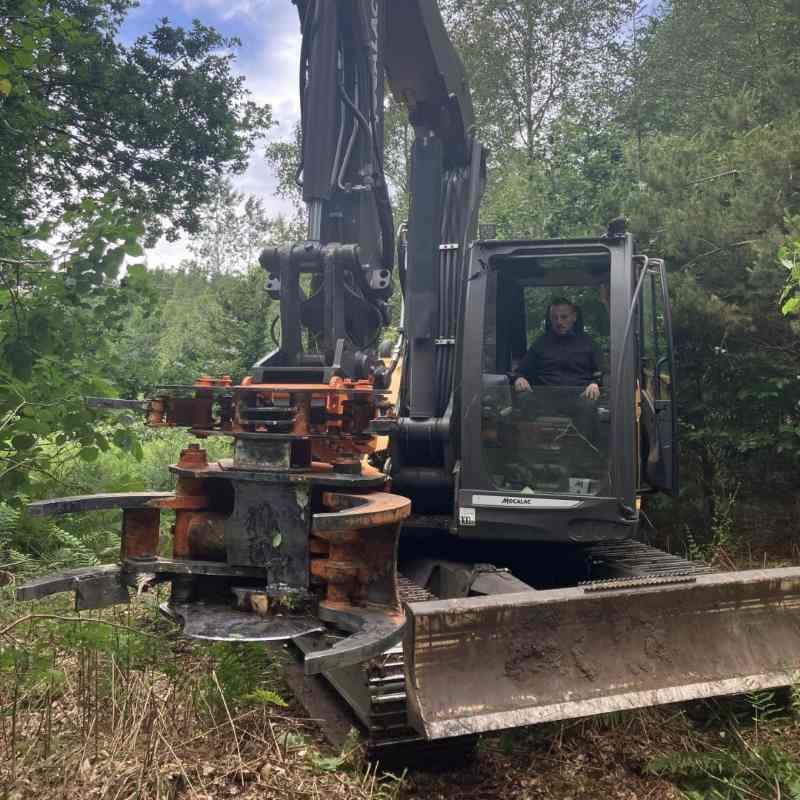 Axer 650K HD fældehoved med fast kniv - Image 2