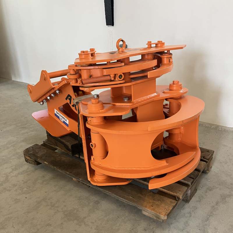 axer 540 akkumulering grab fældehoved skovmek