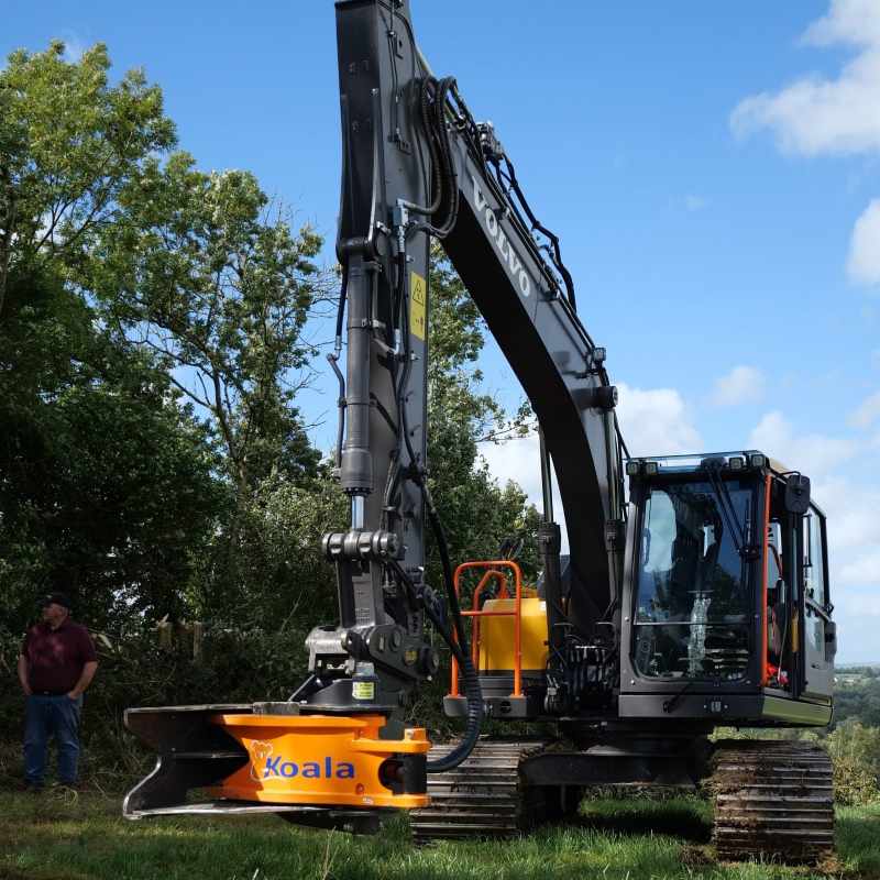 KOala 400 klipgrab til træfældning