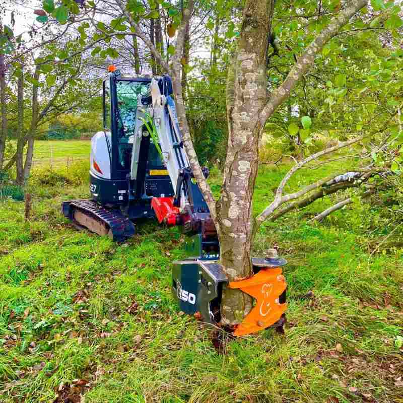 koala 150 fældehoved til minigraver