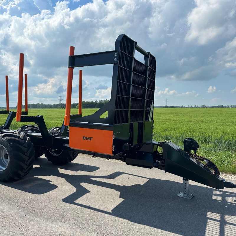 BMF 19 t. 'skidder' skovvogn uden kran - Image 2