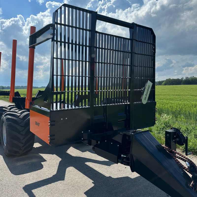 BMF 19 t. 'skidder' skovvogn uden kran - Image 4