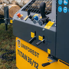 Uniforest Titan 36/12 save/kløveanlæg med rundsav - Image 5